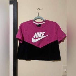 Nike crop top size L